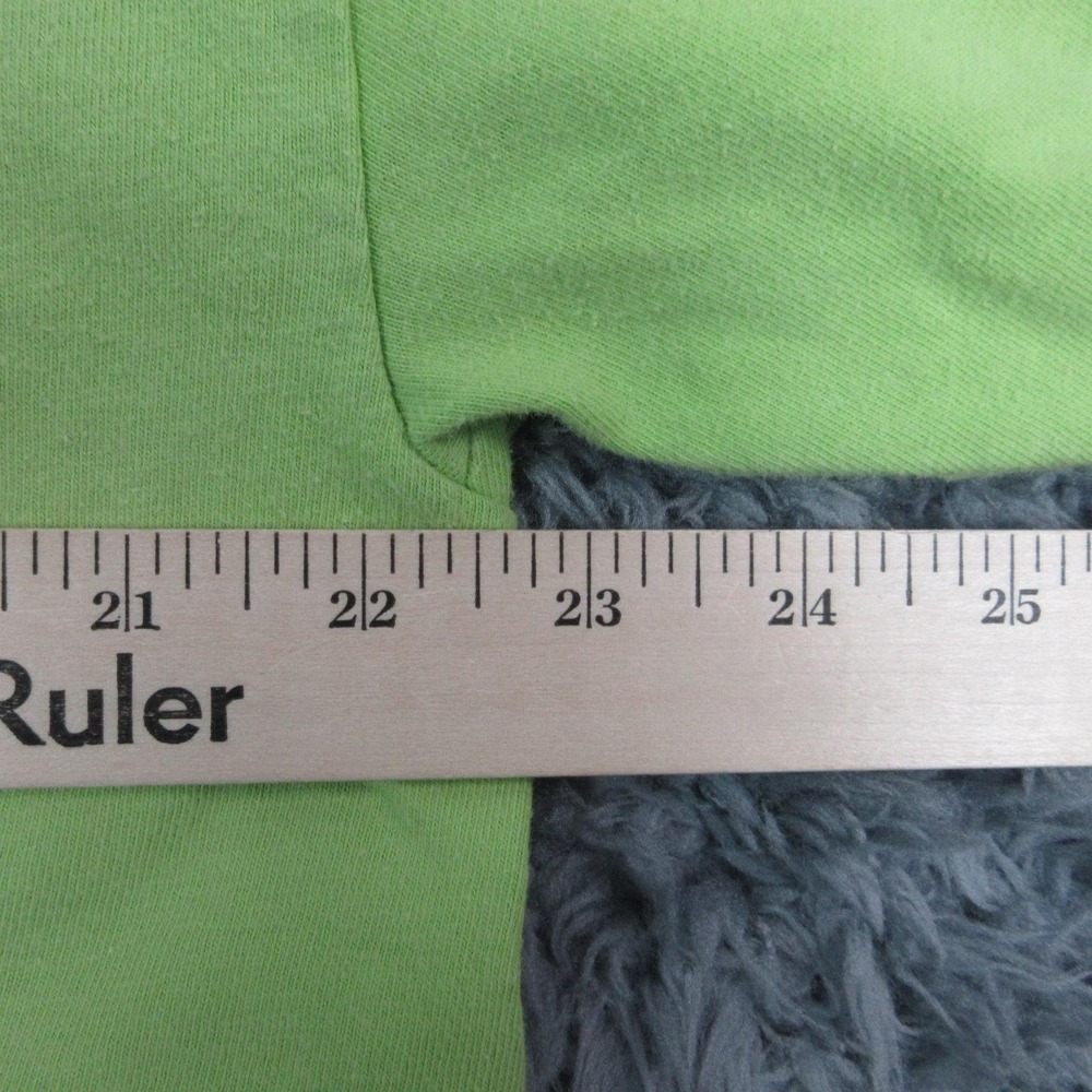 Seafood Graphic Slogan Shirt Mens XL Green Big Mussels Legs Tails Hanes Beefy-T - Picture 4 of 13